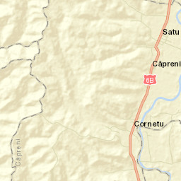 Comuna Căpreni Street Map