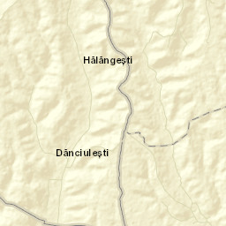 Comuna Dănciuleşti Street Map