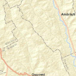 Comuna Amărăşti Street Map