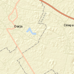 Comuna Căteasca Street Map