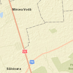 Sălcioara Street Map