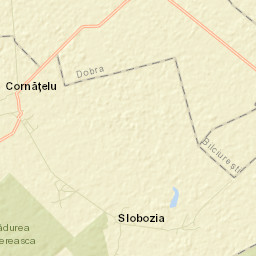 Cornăţelu Street Map
