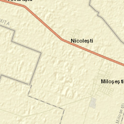 Miloşeşti Street Map