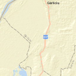 Gârliciu Street Map