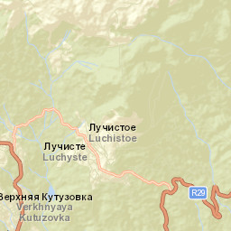 Luchistoye Street Map