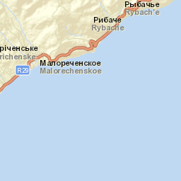 Malorechenskoye Street Map