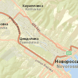 Novorossiysk Street Map