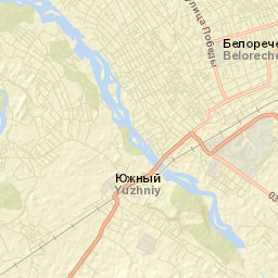 Belorechensk Street Map