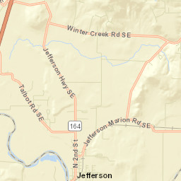 Jefferson Street Map