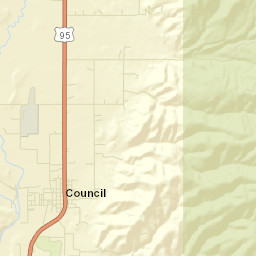 Council Street Map