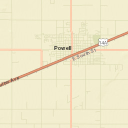 Powell Street Map
