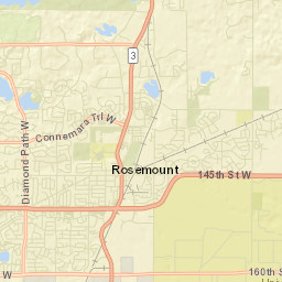 Rosemount Street Map