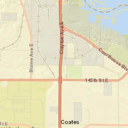 12010-12340 Courthouse Boulevard, Rosemount Street Map