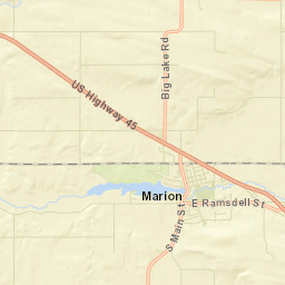 Marion Street Map