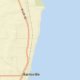 Harrisville Street Map