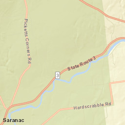 Elsinore New York Street Map