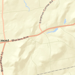 Dixmont Street Map
