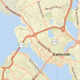Dartmouth Street Map