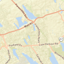 Cole Harbour Street Map