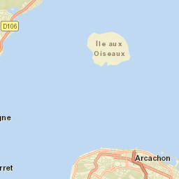 Arcachon Street Map