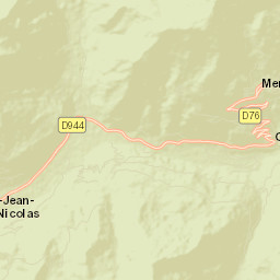 Hautes-Alpes Street Map