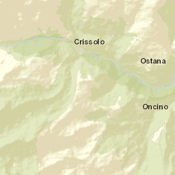 Ostana Street Map