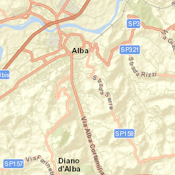 Alba Street Map