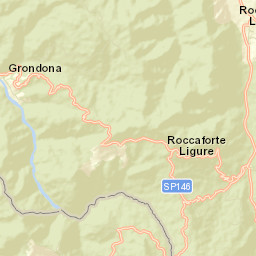 Roccaforte Ligure Street Map