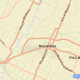Nonantola Street Map