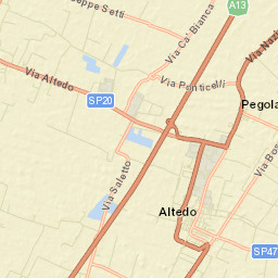 Altedo Street Map