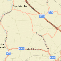 Consandolo Street Map
