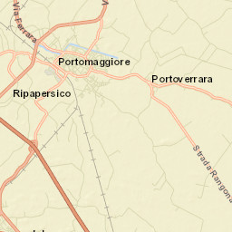 Portomaggiore Street Map