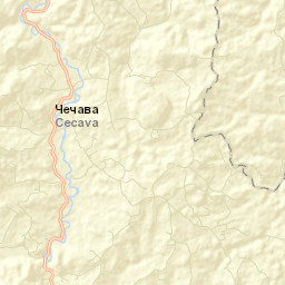 Čečava Street Map