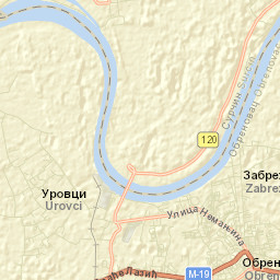 Obrenovac Street Map