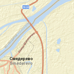 Smederevo Street Map