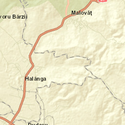 Malovăţ Street Map
