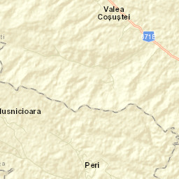 Comuna Căzăneşti Street Map