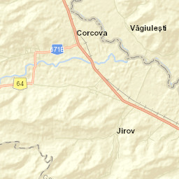 Corcova Street Map