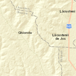 Comuna Ghioroiu Street Map