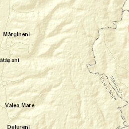 Comuna Valea Mare Street Map