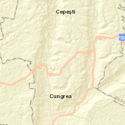 Cungrea Street Map