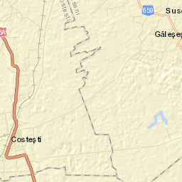 Oraș Costeşti Street Map