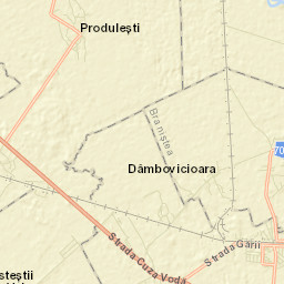 Oraş Titu Street Map