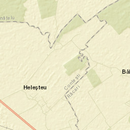 Bălteni Street Map