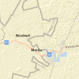 Niculești Street Map