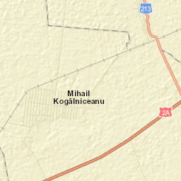 Comuna Mihail Kogălniceanu Street Map