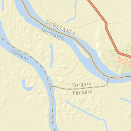 Oraş Hârşova Street Map