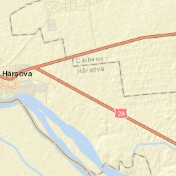 Hârşova Street Map
