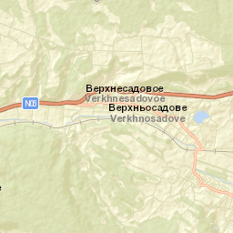 Frontovoye Street Map