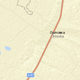 Orlovka Street Map